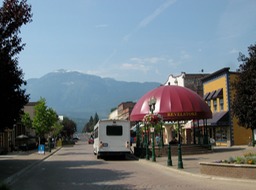 Revelstoke downtown