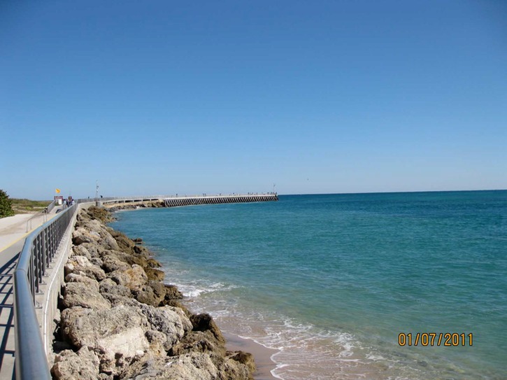 Sebastian Inlet jetty