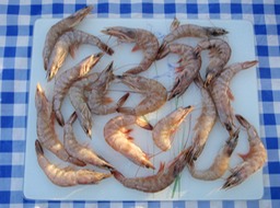 1 lb of shrimp $5.95