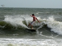 Canadian surfer dude? - No wet suit!