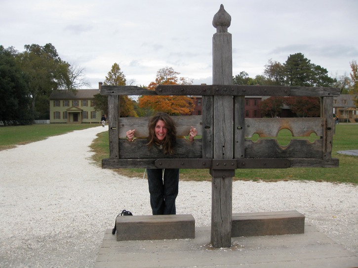 Colonial Williamsburg - BA stockade