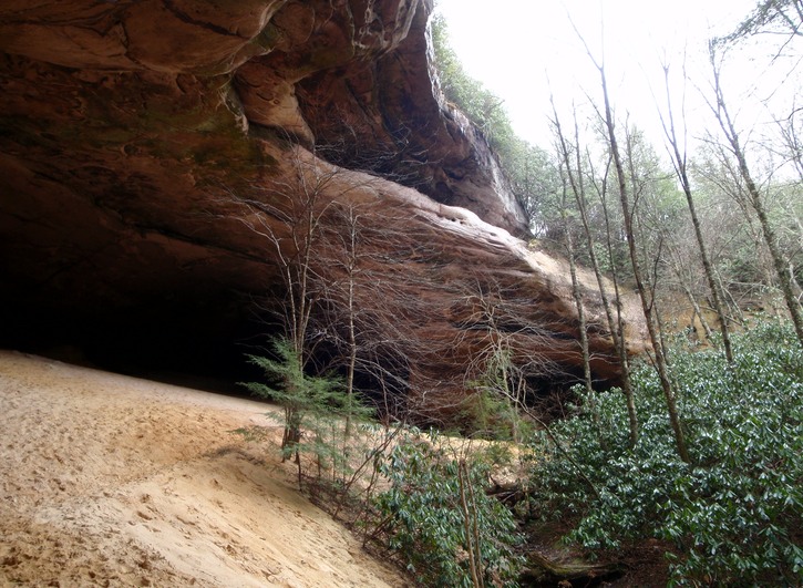 Entrance to Sand Cave