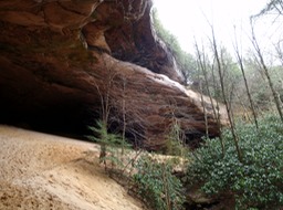 Entrance to Sand Cave