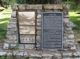 Glacier House plaque