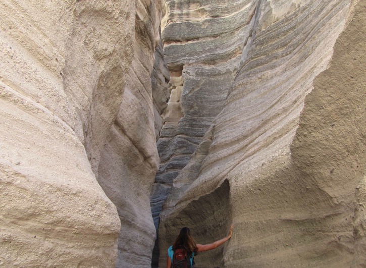 In the Slot Canyon