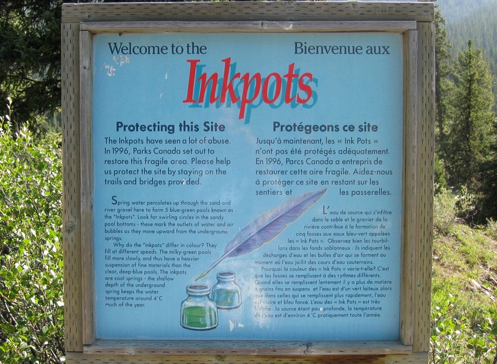 Inkpots 11.2K round trip hike