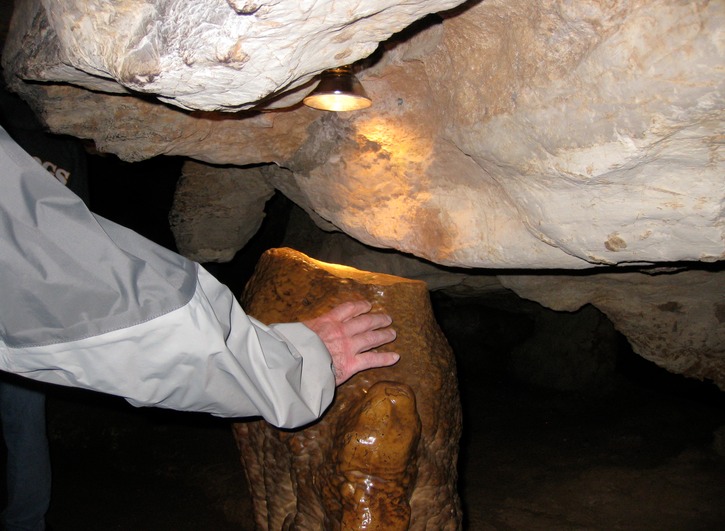 Lucky Stalagmite