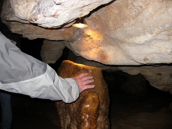 Lucky Stalagmite