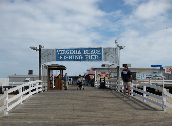 VA Beach fishing pier